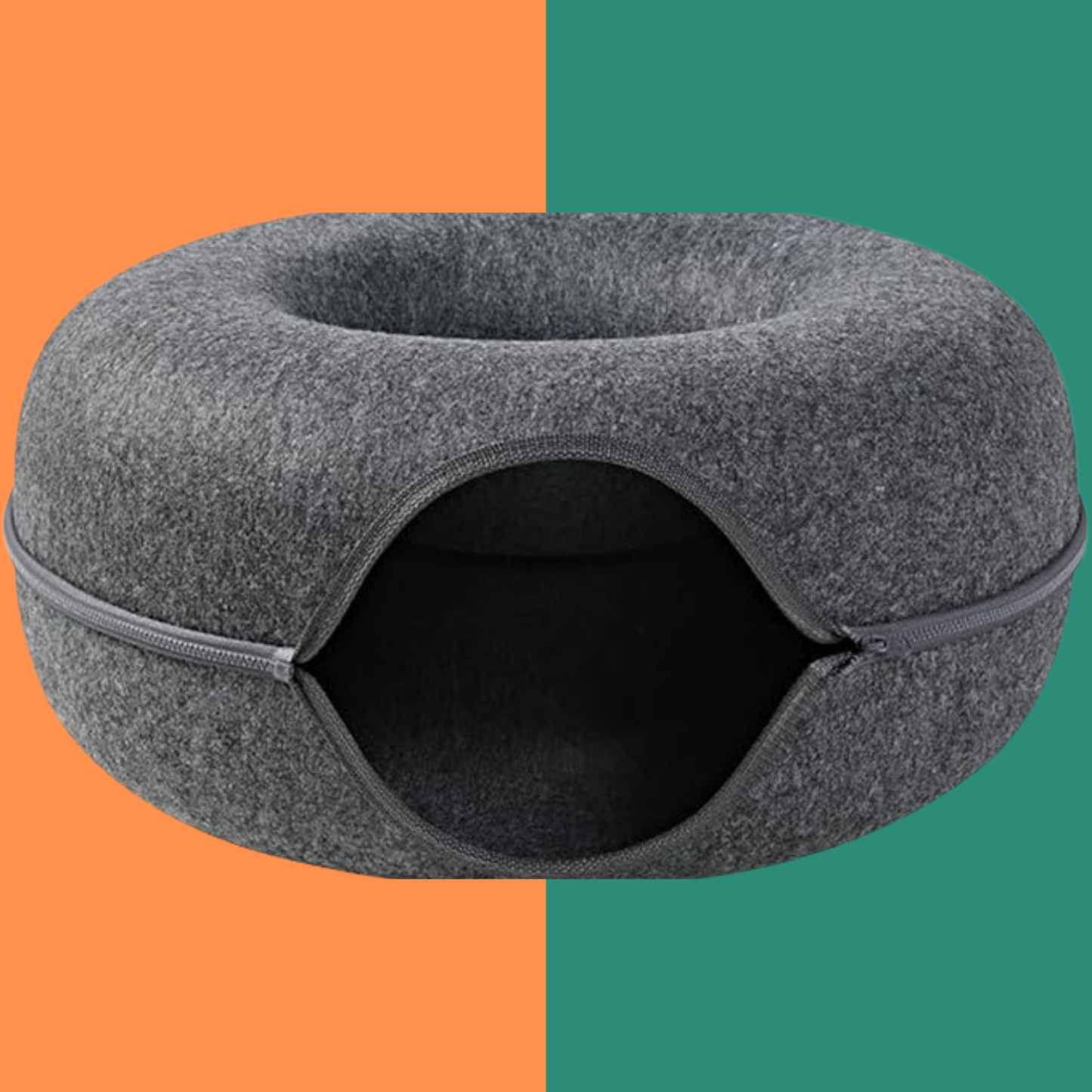 Interactive Cat Tunnel Bed House