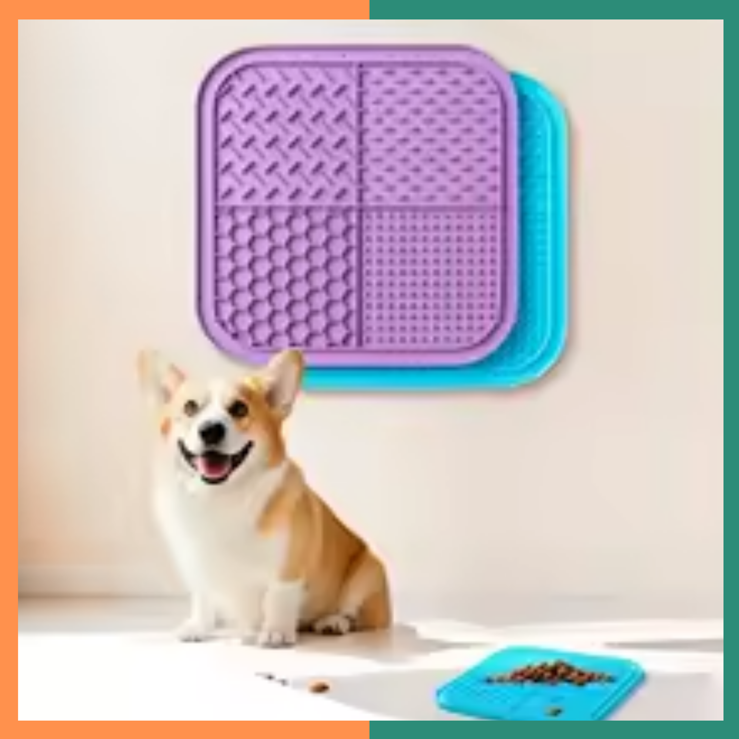 Pet Silicone Lick Mat for Dogs & Cats