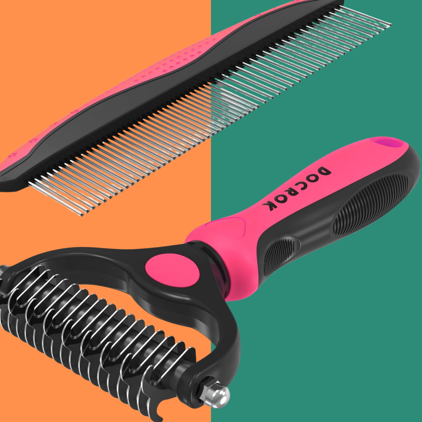 Cat & Dog Fine-Tooth Hair Removal Comb