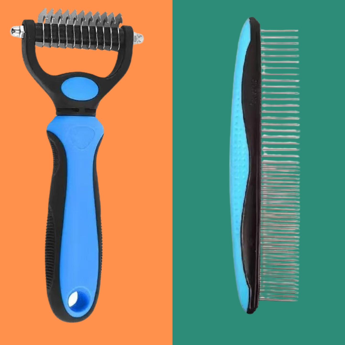 Cat & Dog Fine-Tooth Hair Removal Comb