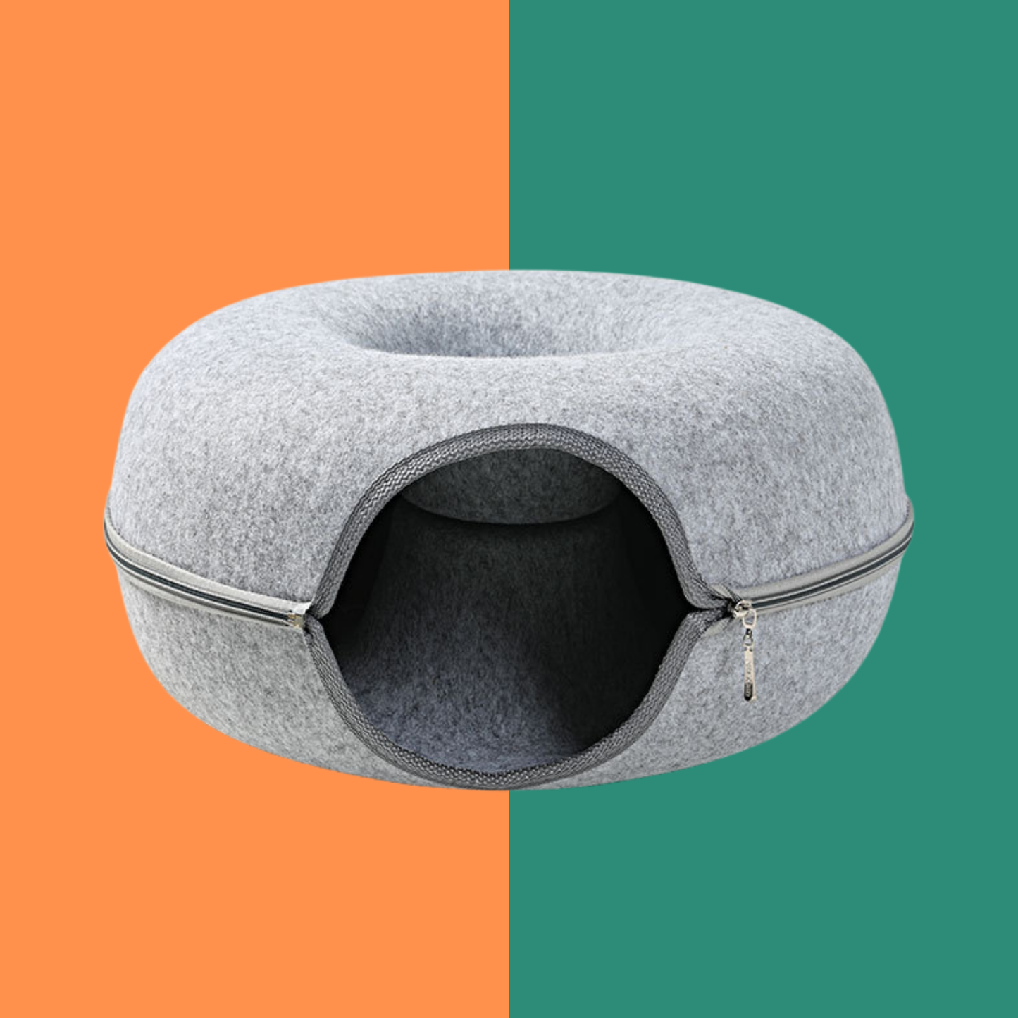 Interactive Cat Tunnel Bed House