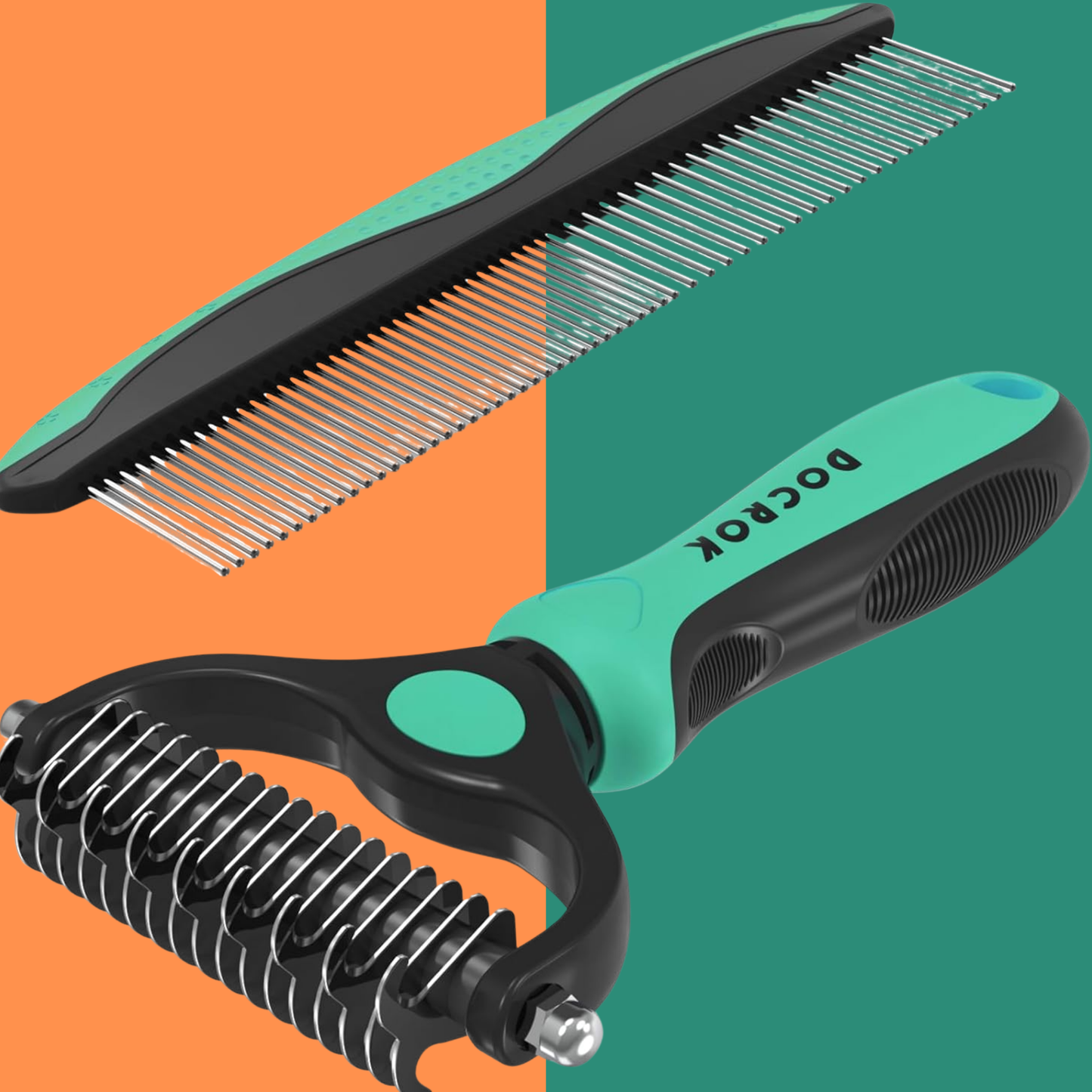 Cat & Dog Fine-Tooth Hair Removal Comb