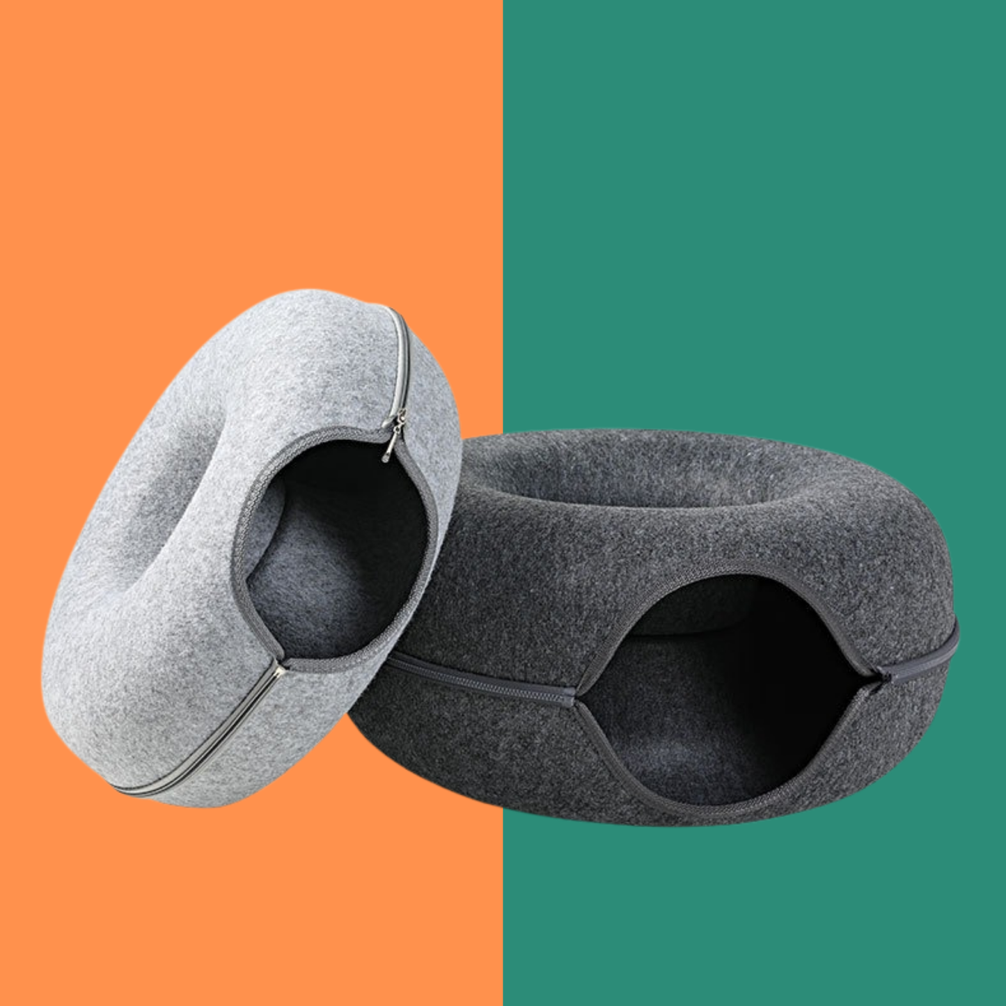 Interactive Cat Tunnel Bed House