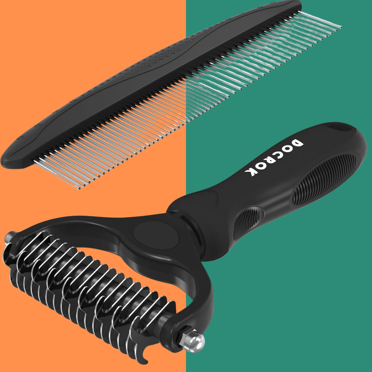 Cat & Dog Fine-Tooth Hair Removal Comb