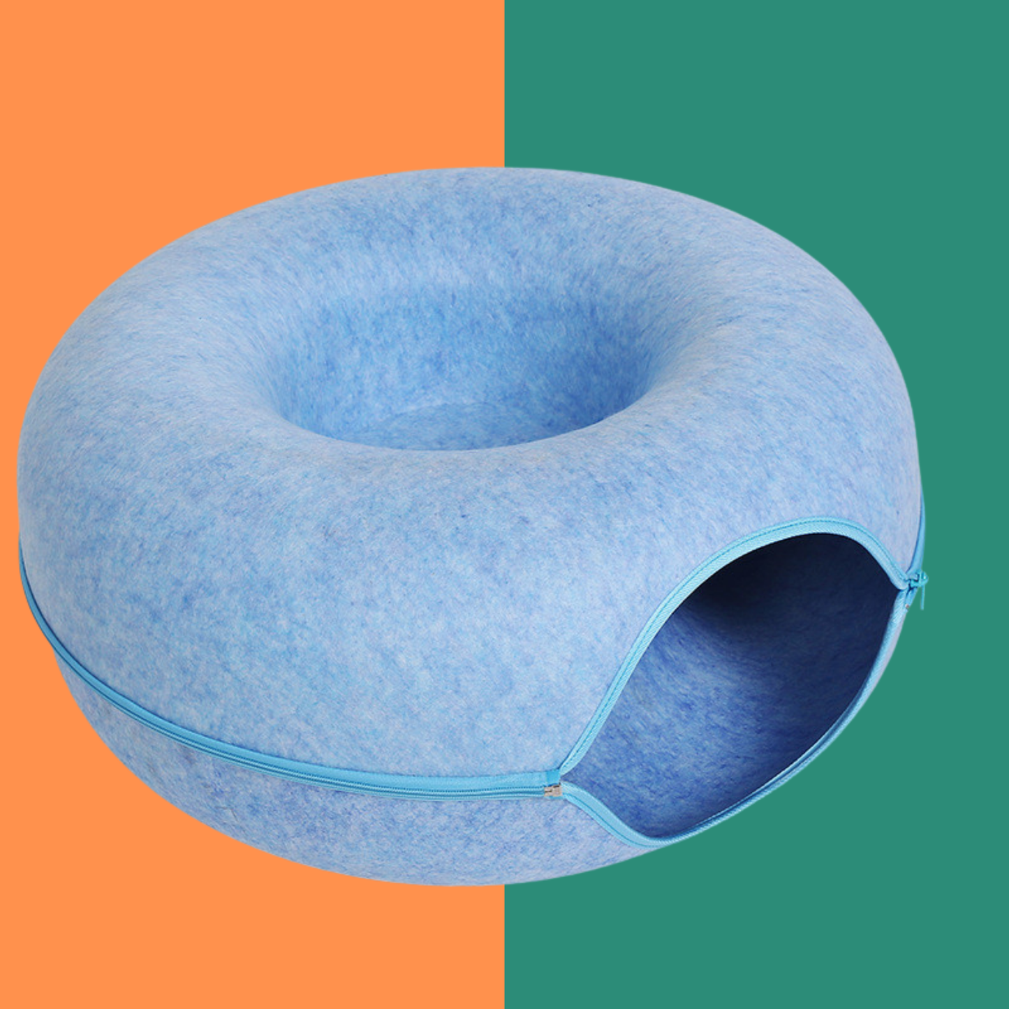 Interactive Cat Tunnel Bed House