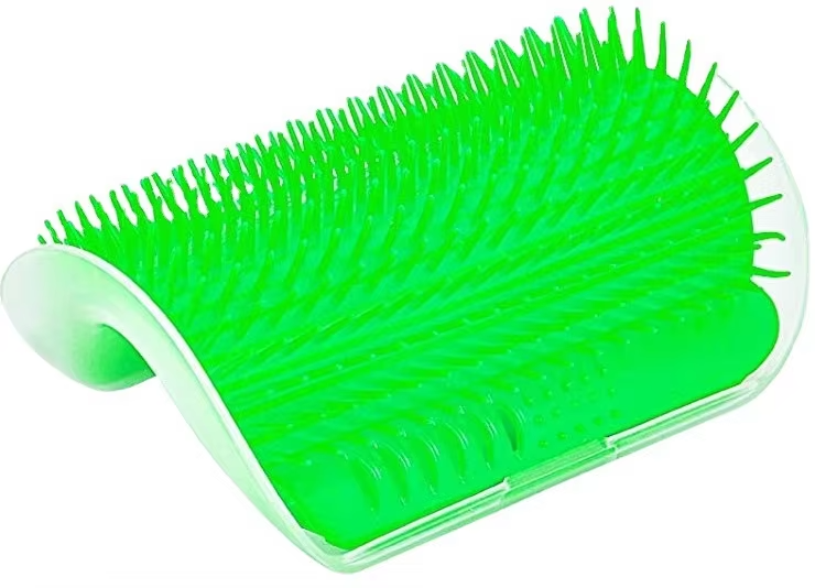 Self-Grooming Cat Corner Brush for Hair Removal & Massage