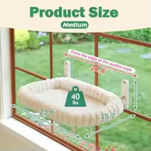 Foldable Cat Window Hammock Bed