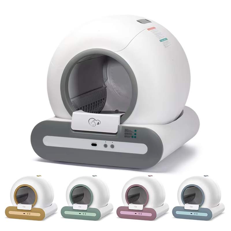 65L Smart Self-Cleaning Cat Litter Box with App Control (2.4G WiFi)